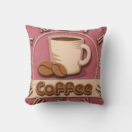 Cojín Decorativo Pink Coffee Feminine Coffee Bar Decor