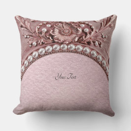 Cojín Decorativo Pink Flower Throw Pillow
