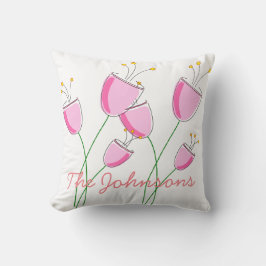 Cojín Decorativo Pink Flowerfield