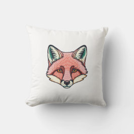 Cojín Decorativo Pink fox Face