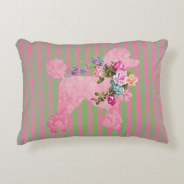 Cojín Decorativo Pink French Poodle