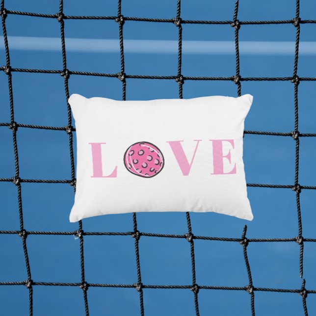 Cojín Decorativo Pink Pickleball Pink Love (Subido por el creador)