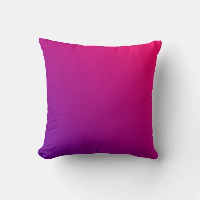 Cojín Decorativo Pink Purple Ombre (Anverso)