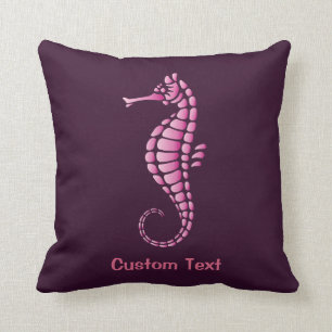 Cojín Decorativo Pink Seahorse