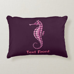 Cojín Decorativo Pink Seahorse