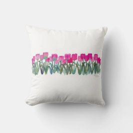 Cojín Decorativo Pink Tulip Grove