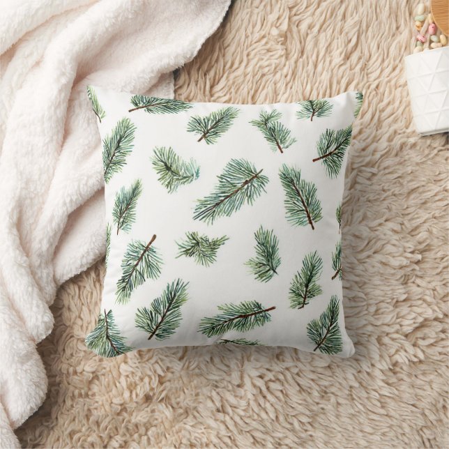 Cojín Decorativo Pino de Navidad verde (Manta)