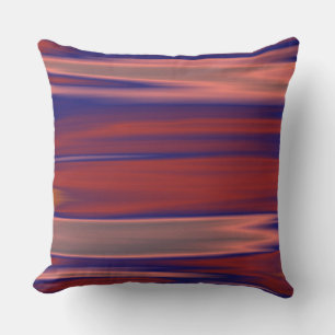 Cojín Decorativo Pintado abstracto de color rosa de Navy Brown