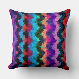 Cojín Decorativo Pintura abstracta de colores dinámicos #41