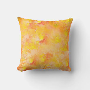 Cojín Decorativo Pintura abstracta de otoño cálida 3