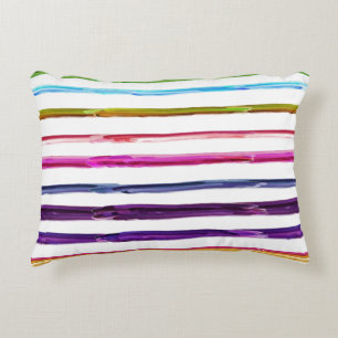 Cojín Decorativo Pintura abstracta de pinturas coloridas de pintura