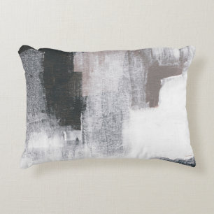 Cojín Decorativo Pintura abstracta. Obra de arte de moda pintada a 