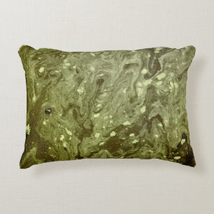 Cojín Decorativo Pintura abstracta verde