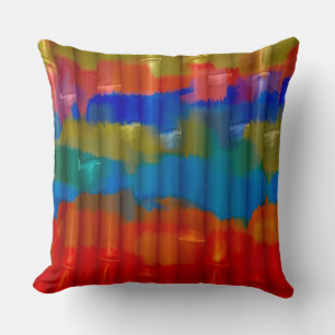 Cojín Decorativo Pintura acrílica de bambú #3