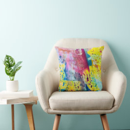 Cojín Decorativo Pintura/ acuarela/ Moderno/ Estético/ Estilo