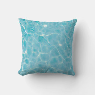 Cojín Decorativo Pintura al óleo de superficie de agua (estilo 4)
