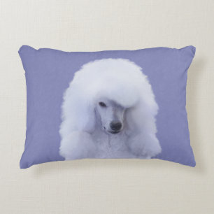Cojín Decorativo Pintura blanca de canapé estándar - Arte de perro 