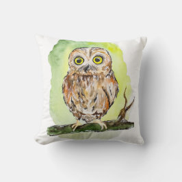 Cojín Decorativo Pintura de acuarela de cebada