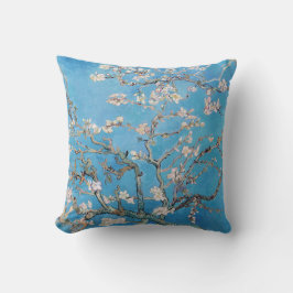 Cojín Decorativo Pintura de arte de Almond Blossoms Blue Vincent va