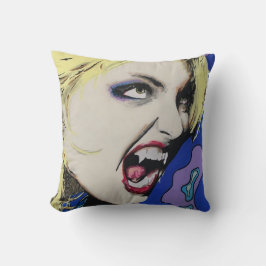 Cojín Decorativo Pintura de ‘Beso duro’ sobre una