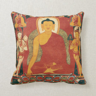Cojín Decorativo Pintura de Buda del vintage