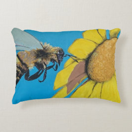 Cojín Decorativo Pintura de "danza del jardín" en un