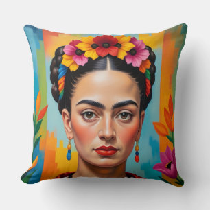 Cojín Decorativo Pintura de Frida Kahlo