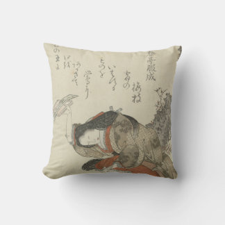Cojín Decorativo pintura de Katsushika Hokusai