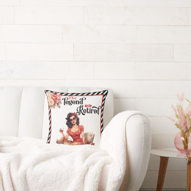 Cojín Decorativo Pintura de leyenda retirada (Sofá)