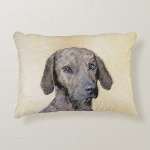 Cojín Decorativo Pintura de lott - Arte de perro original lindo