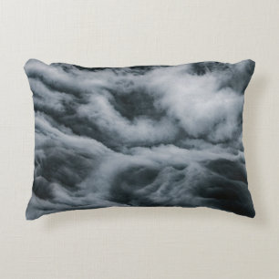 Cojín Decorativo Pintura de nubes grises