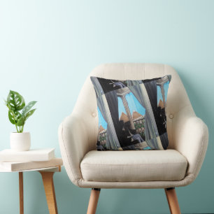 Cojín Decorativo Pintura del Hotel Pyramisa de Alfred Fox