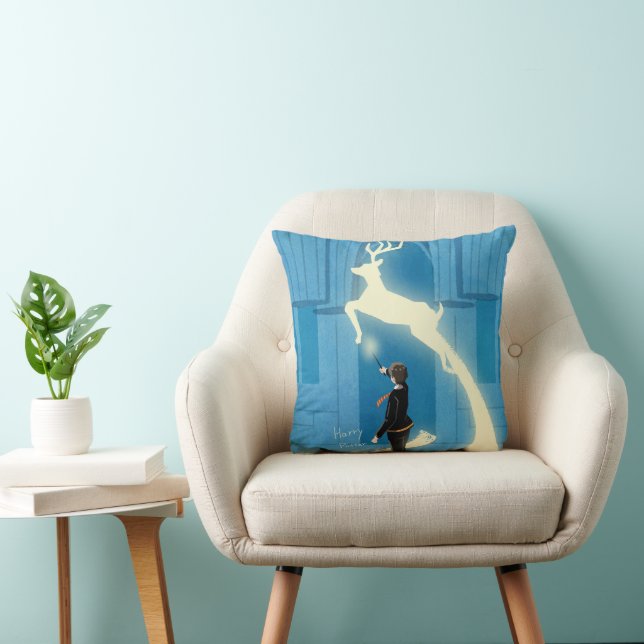 Cojín Decorativo Pintura del Patronus de HARRY POTTER™ (Silla)