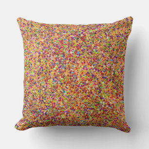 Cojín Decorativo Pintura multicolor de moda Purpurina gruesa #3