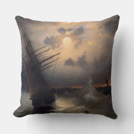 Cojín Decorativo Pintura naval náutica marina historia del arte rus