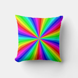 COJÍN DECORATIVO PINWHEEL RAINBOW