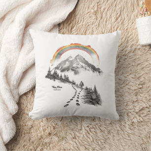 Cojín Decorativo Pionero/a They/Them – Arte de Camping Orgullo LGBT
