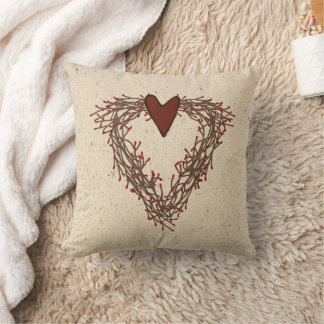 Cojín Decorativo Pip Berry Heart Wreath Pillow