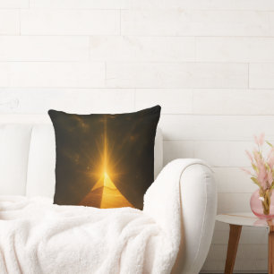 Cojín Decorativo Pirámides Místicas Energía