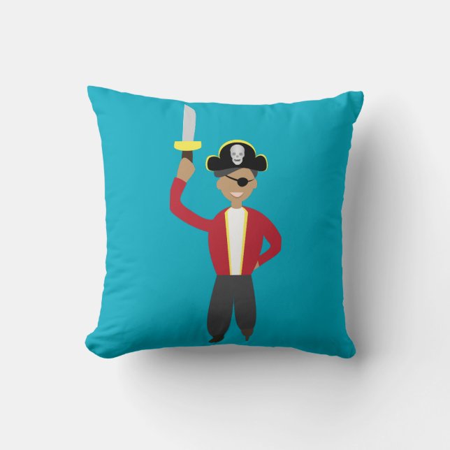 Cojín Decorativo Pirata (Anverso)