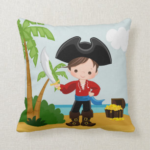 Cojín Decorativo Pirata Cute