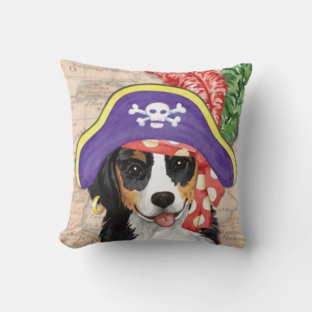 Cojín Decorativo Pirata de Berner (Anverso)