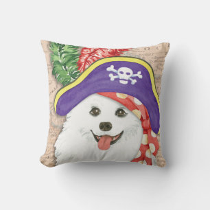Cojín decorativo Pirata de perro esquimal american