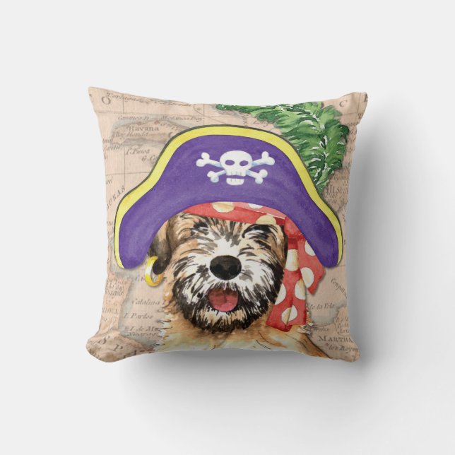 Cojín Decorativo Pirata de trigo (Anverso)
