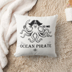 Cojín Decorativo Pirata del Océano