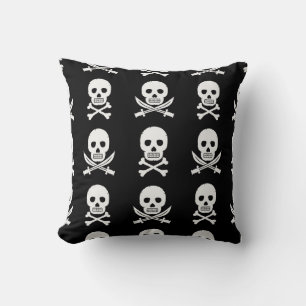 Cojín Decorativo Pirata Skulls Crossbone Seless Pattern