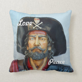 Cojín Decorativo Pirata único del vintage