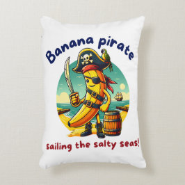 Cojín Decorativo Pirate Banana Adventure by the Sea