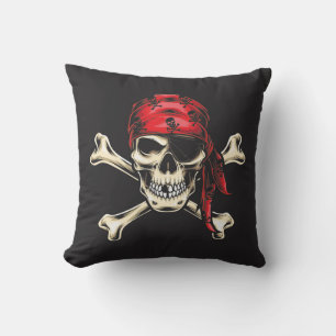 Cojín Decorativo Pirate Skull