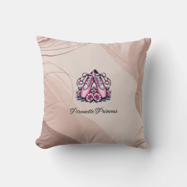 Cojín Decorativo Pirouette Princess (Anverso)